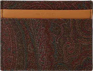 Etro Paisley-Printed Cardholder