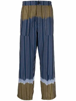 Crunch straight-leg trousers