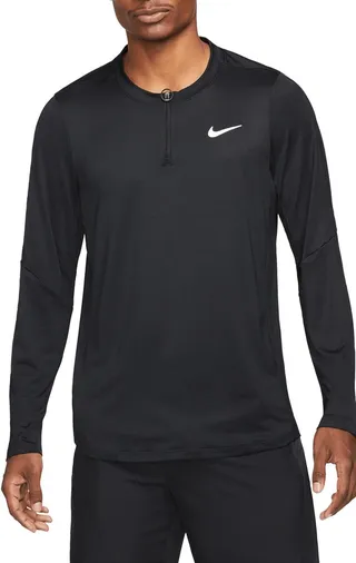 Court Dri-FIT Advantage Half Zip Tennis Top
