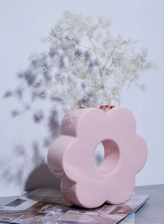 Daisy Pink Vase
