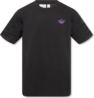 Adidas Originals Logo-Embroidered Crewneck T-Shirt