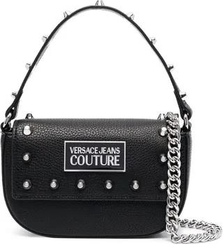 Logo-Plaque Leather Tote