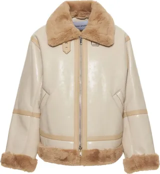Raina faux shearling jacket
