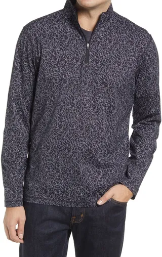 OoohCotton® Quarter Zip Pullover