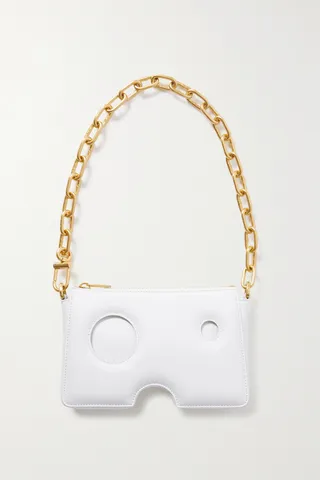 Off-White - Burrow 20 Cutout Leather Shoulder Bag - One size