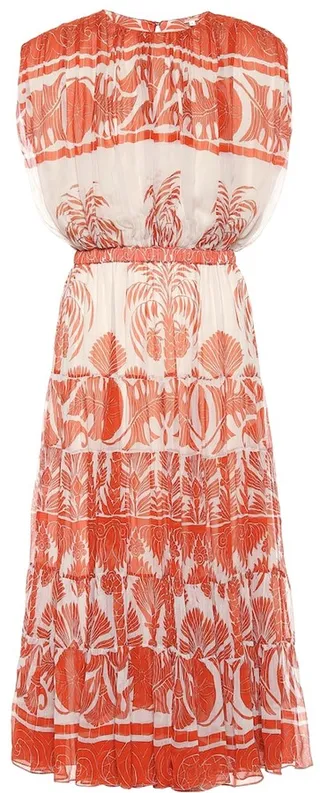 Cordillera printed midi dress