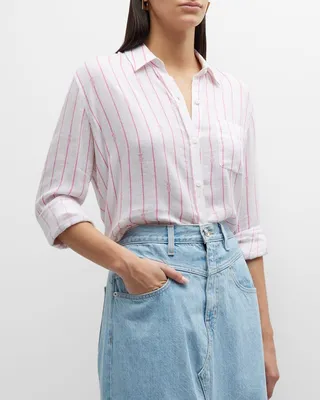 Charli Striped Linen Shirt