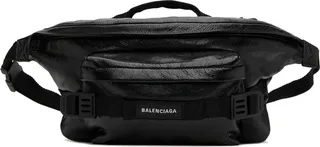 Balenciaga Black Large Army Belt Bag