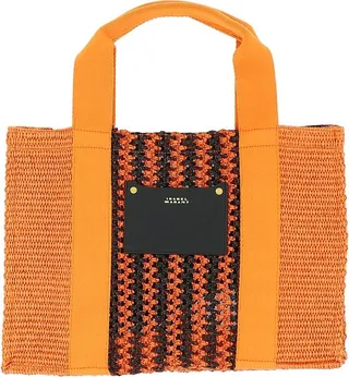 Isabel Marant Logo Printed Small Tote Bag