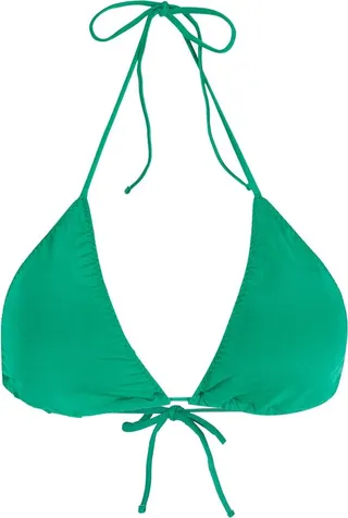 Aava triangle bikini top
