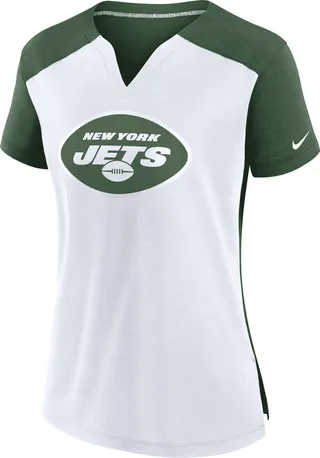 Nike Women's Dri-FIT Exceed (NFL New York Jets) T-Shirt in Green
