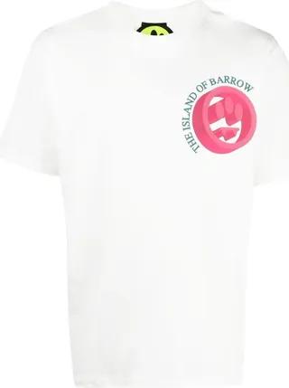 graphic-print short-sleeved T-shirt