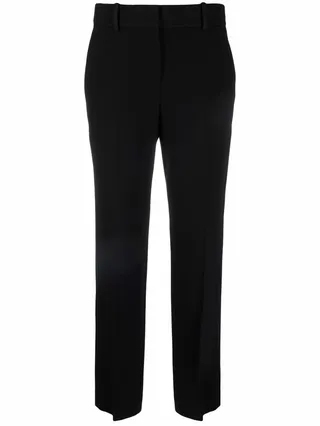 Straight-Leg Tailored Trousers