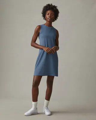 Muscle Tee Dress - Bluefin