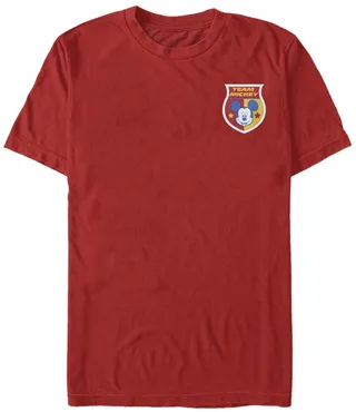 Fifth Sun Men's Spain Badge Short Sleeve Crew T-shirt