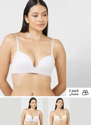 2 Pack T-Shirt Bra