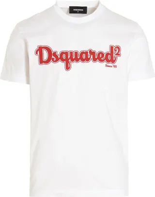 Dsquared2 Logo Printed Crewneck T-Shirt