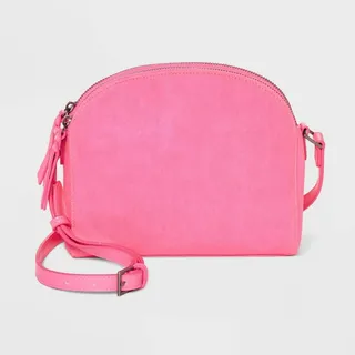 Triple Compartment Crossbody Bag - Universal Thread™ Vibrant Pink