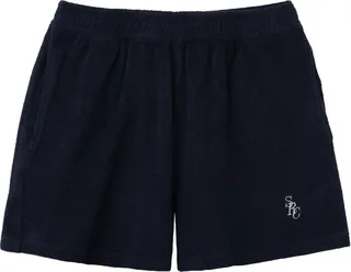 Embroidered-Logo Cotton Shorts