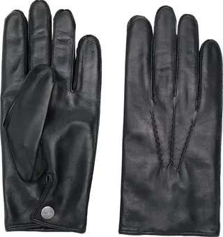 007 Leather & Cashmere Lined Gloves