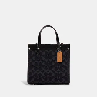 Field Tote 22 In Signature Denim