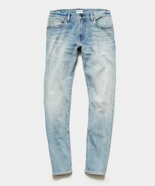 Slim Fit Stretch Jean in Faded Wash