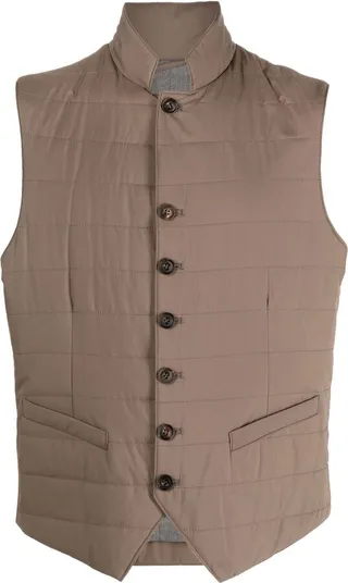 Quilted Cotton Gilet