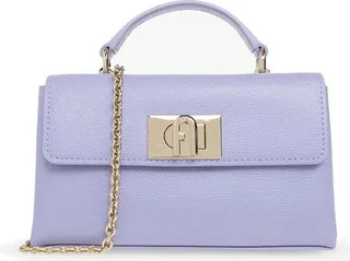 Furla Twist-Lock Chain-Linked Crossbody Bag