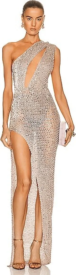 retrofete Candice Gown in Blush