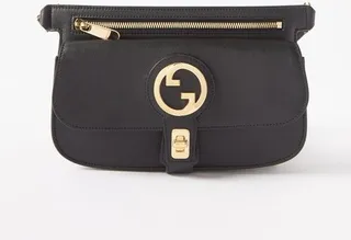 Blondie Gg Leather Belt Bag