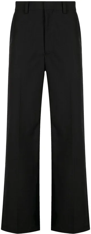Straight-Leg Tailored Trousers