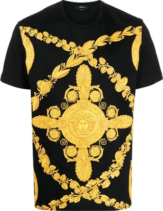 signature Greca-print T-shirt