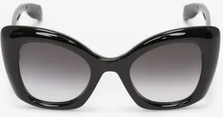 Women's The Curve Butterfly Sunglasses In Black