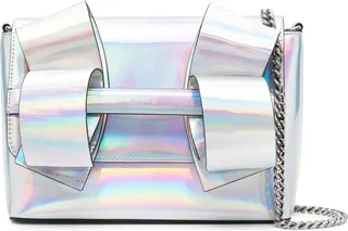 Aika iridedcent-effect crossbody bag