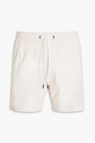Short-length swim shorts