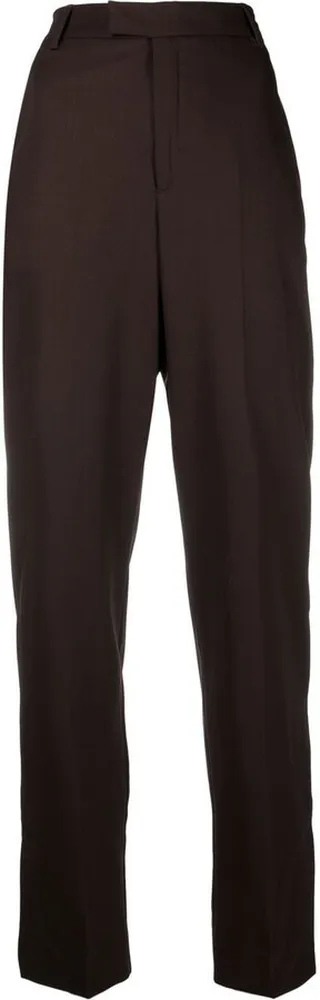 Straight-Leg Tailored Trousers