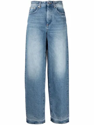 High-Rise Wide-Leg Jeans