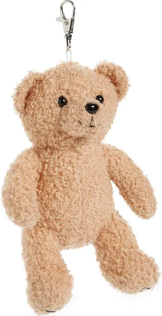 Bouclé Bear Key Chain