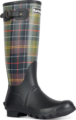 Barbour Women's Tartan Bede Rain Boots Women's Shoes
