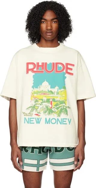 Rhude Off-White Windowsil T-Shirt