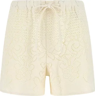 Valentino High Waist Drawstring Shorts