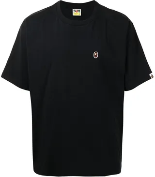 embroidered logo cotton T-shirt