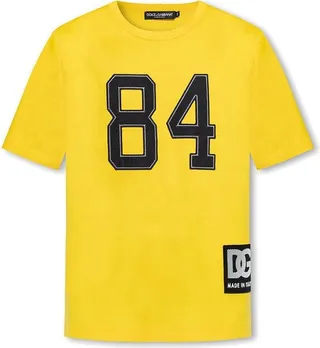 Dolce & Gabbana Number-Patch Crewneck T-Shirt