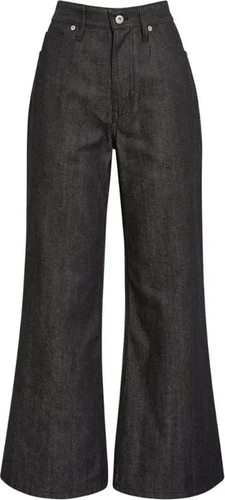 Jil Sander Contrast-Pocket Bootcut Jeans