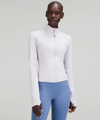 Ribbed Nulu Cropped Define Jacket