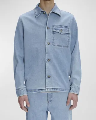 Men's Pierre Brodee Denim Overshirt