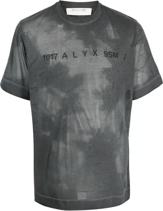graphic-print cotton-blend T-Shirt