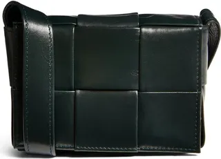 Bottega Veneta Mini Intreccio Cassette Cross-Body Bag