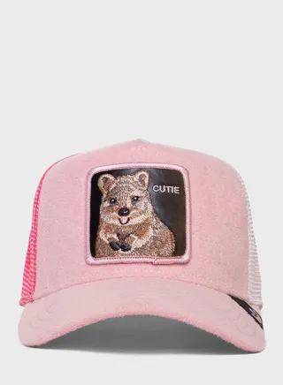 Smile More Curved Peak Caps