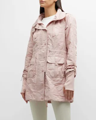 Hooded Camo Anorak Jacket